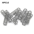 20pcs wire diameter = 0.9mm OD =7mm Stainless Steel Micro return Small Compression anti corrosion extension springs L=15-50