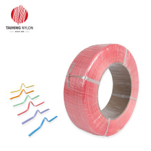 Plastic nose wire for bright color flat mask