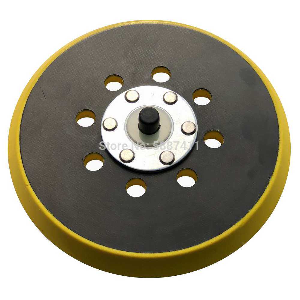 6 Inch 150mm 17 Holes Backing Pad soft Hoop & Loop Sanding Pad For Polisher Tools