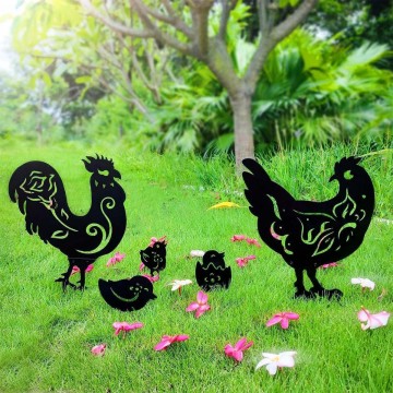 Sturdy Metal Garden Plugs for Holiday Outdoor Use