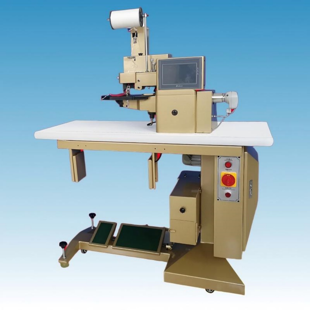 KD-288-A Computerized Hot-cement Edge Folding Machine(the reinforce tape width can be 5mm)  (2)