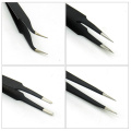 Anti Static Tweezers Stainless Steel Tweezers Set for BGA Work Repair Tool ESD-10,11,12,13,14,15