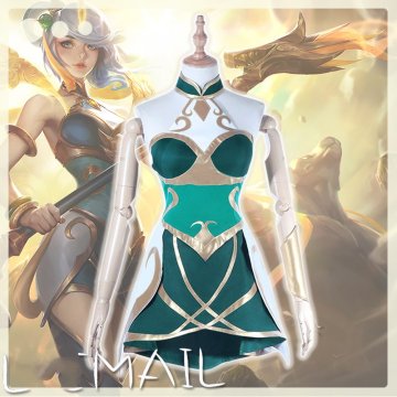 Game LOL Hero LUX Cosplay Costume New Spring Skin Goddess Uniform Halloween Costumes for Women Adult Full Set