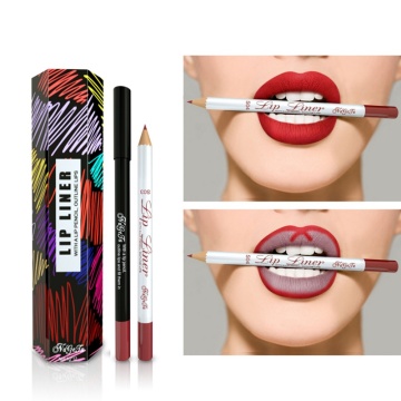 Matte Lip Liner Long-lasting Waterproof Non-stick Cup Easy To Color Lipliner