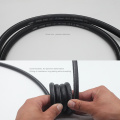 Flexible Smooth fabric Braided NBR rubber oil Hose