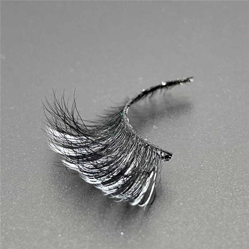 Mink Cat Eye Lashes With Color