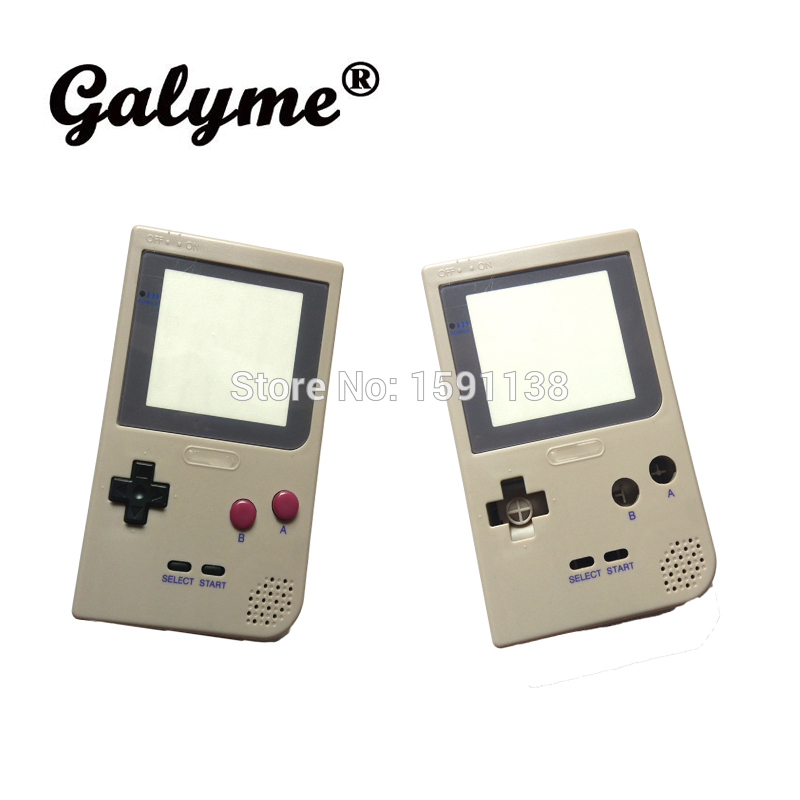 New Product Limited Gray Color Housing Case Shell Fit GameboyGB Pocket GBP Game Console GameBoyGB Pocket NintendOBG Boy Console
