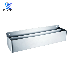 Two Compartment Stainless Steel Railroad Spec Storage Tray