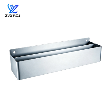 Two Compartment Stainless Steel Railroad Spec Storage Tray