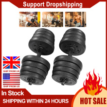 1 Pair 30kg Fitness Dumbbell Set Detachable Dumbbells Weight Dumbbell Set Gym Arm Muscle Trainer Exercise For Body Workout