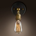 Konesky Vintage Loft Adjustable Industrial Metal Wall Light Retro Brass Modern Wall lamp Country Style Sconce Lamp Fixtures
