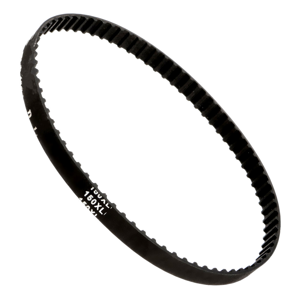 1PC 150XL037 Black Timing Belt 10mm 75 Cogged Rubber Geared Positive Drive Belt Smooth Transmission Belts