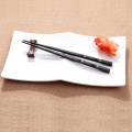 Visual Touch 4 Pairs Japanese Chopsticks Non-Slip Durable Alloy Sushi Chop Sticks Set Chinese Stick Korean Style Gift Tableware