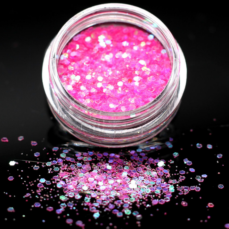 2019 NEW Light Pink Glitter Eyeshadow 12 Color Glitter Eyes Palette Monochrome Eyes Shimmer Powder Makeup Tool Shinn Colours #08