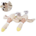 1pc Dog Toys Squeak Chew Sound Toy Fleece Durability Plush Duck Shape Pet Toys For Dogs Cat Pets Products Teddy Chihuahua