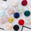 Rubber Colors Acrylic Pearl Round Waves Jewelry DIY Beads 10pcs 20mm DIY Beading Material Colorful Plastic Lucite Loose Beads