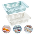 2Pcs Refrigerator Organizer Drawer Kitchen Fruit Vegetable Firdget Organizer Drawer Plastic Fridge Storage Baskets Organizador