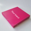 Pink Custom Human Hair False Eyelash Extension Box