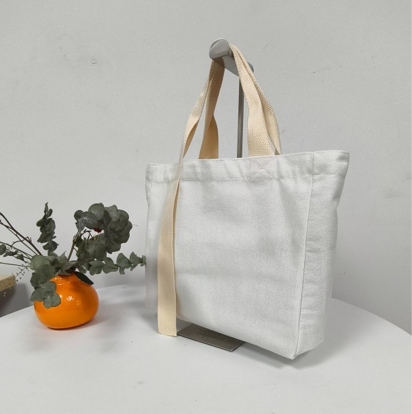 durable cotton canvas shopping tote bags