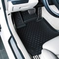 Floor Mats Liner 4.5D Molded Black Fits Nissan Qashqai 2014 + Rubber Floor Mats