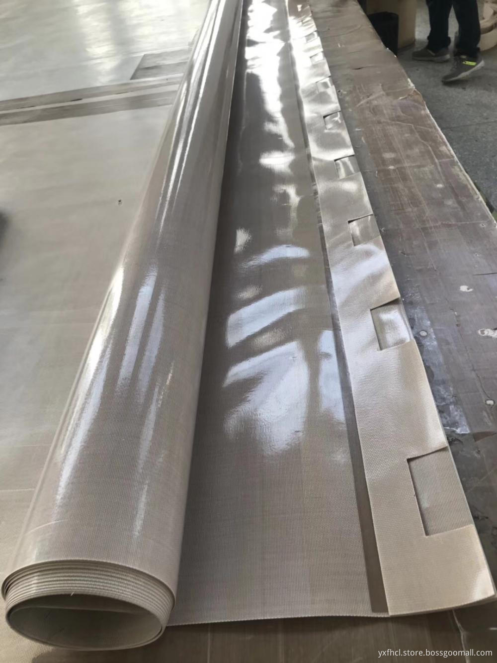 High temperature PTFE conveyor belt