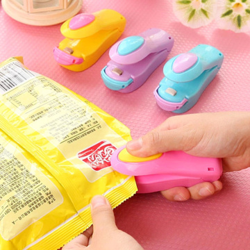 New Portable Household Mini Heat Sealing Machine Sealer Impulse Plastic Poly Bag Not Battery Home Package Resealer Heat Seale