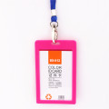Luxury quality Pp plastic card sleeve ID Badge Case Clear Bank Credit Card Badge Holder Accessories School student office