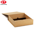 Brown Paper Box Kraft Cardboard Magnetic Lid