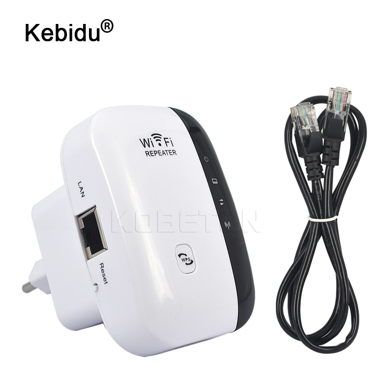 kebidu 300Mbps Wireless-N Wifi Repeater 802.11n/b/g Network Wi Fi Routers Range Expander Signal Booster Extender WIFI Ap Wps