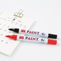 12 Colors Paint Marker Pen Waterproof Car Tyre Tire Tread CD Metal Permanent Paint Marker Oily DIY Art Marker Pen(single pen)