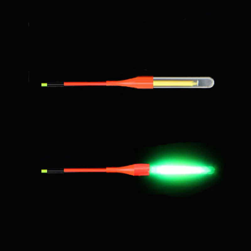 50Pcs 2.5*30mm Fishing Float Fluorescent Lightstick Light Night Float Rod Lights Dark Glow Stick Useful Lots Fishing/Party