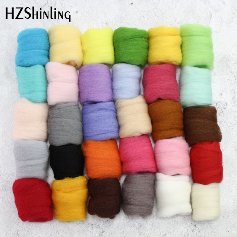 5 g Super Soft felting Short Fiber Wool Perfect in Needle Felt and Wet Felt Chestnut Color Wool Material DIY Handmade