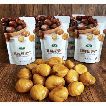 Natural Cooked Chestnut Kernels Rich in Flavor