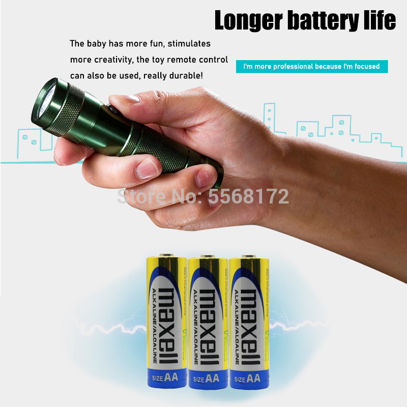 20pcs Original For maxell LR6 1.5V AA Alkaline Battery For Electric toothbrush Toy Flashlight Mouse clock Dry Primary Battery