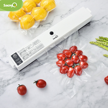 saengQ 220V Best Food Vacuum Sealer Machine Vacuum Sealing Machine Film Container Food Sealer Saver Include 15Pcs Vacuum Packer