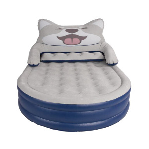 Queen Deluex husky with backrest Inflatable Air Bed