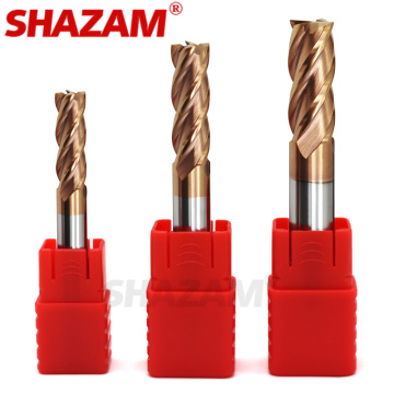 Milling Cutter Alloy Coating Tungsten Steel Tool Cnc Maching Hrc55 Endmill SHAZAM Top Milling Cutter Kit Milling Machine Tools