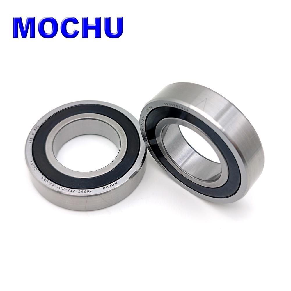 1Pair 7006 7006C 2RZ HQ1 P4 DB A 30x55x13 *2 Sealed Angular Contact Bearings Speed Spindle Bearing CNC ABEC-7 SI3N4 Ceramic Ball