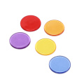 100Pcs/Lot Count Bingo Chips Markers for Bingo Game Cards Plastic Bingo Chips 5 Colors for Classroom and Carnival Bingo Games