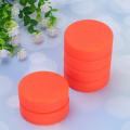 10 Hockey Pucks Hardness Adjustable Orange Durable Sports Supplies Training Balls Hockey Balls for Players Athletes Beginners