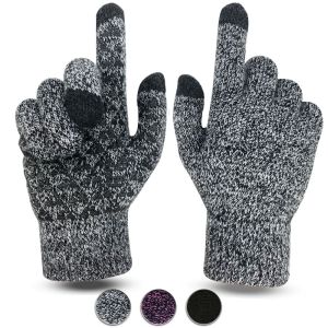 Top Suppliers for Women'S Gloves And Mittens YONHEE Non-slip Knit Gloves Men Women Sports Touchscreen export to Madagascar Supplier