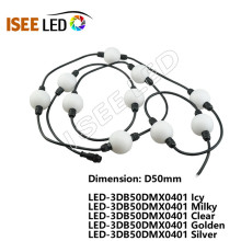 Led Solid 3D Effect Ball Curtain String