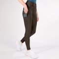 Classic Brown Women's Equestrian Fitness Pants