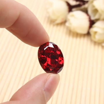 Best Promotion 13.89CT Blood Red Ruby Unheated 12X16MM Diamond Oval Cut Loose Gemstone Diamond DIY Jewelry Decorative Crafts