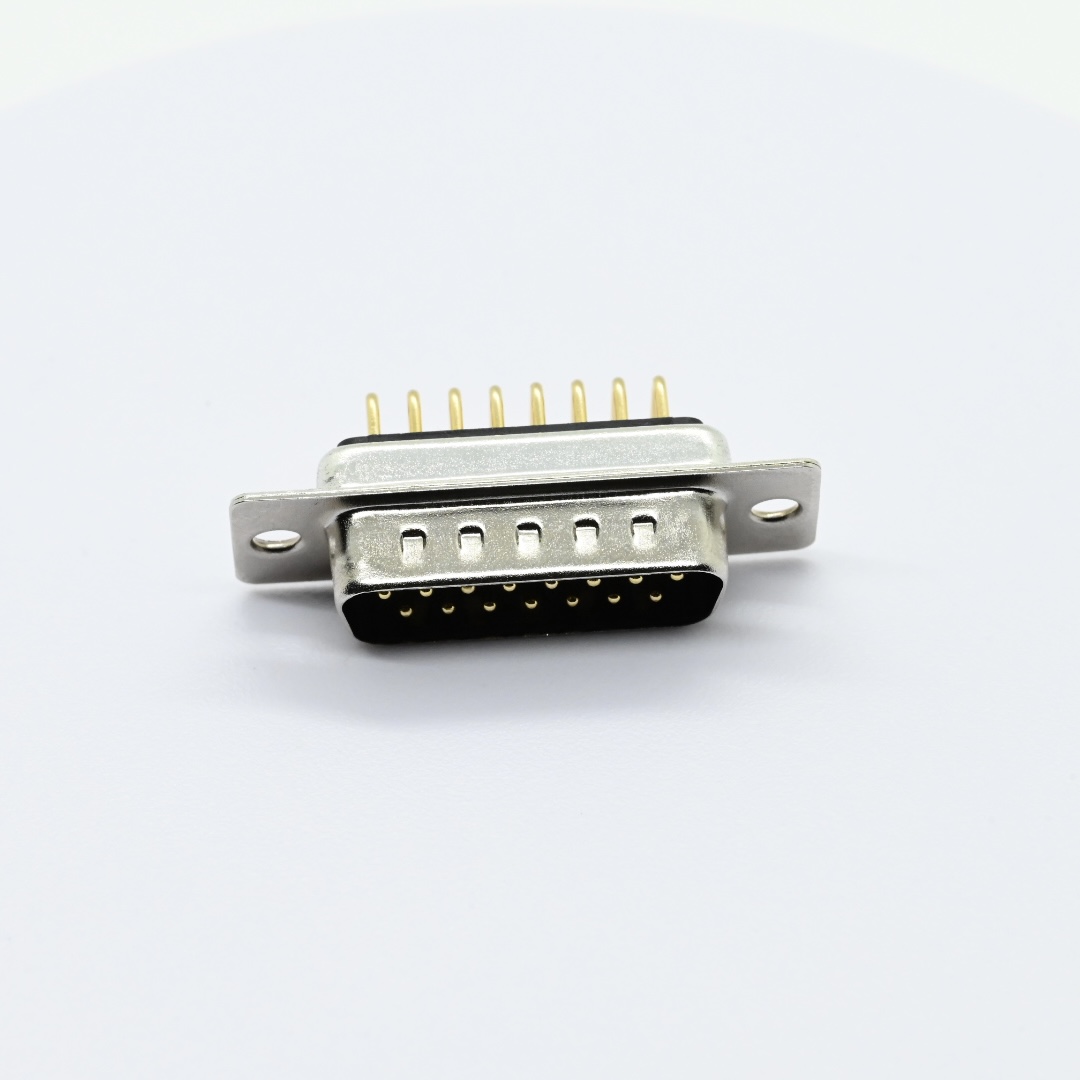 MDR02-M15ABG0+Right Angle D SUB Male Machine Pin Connector（3）