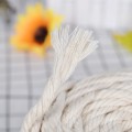 1-10mm Beige Cotton Twisted Braided Cord Rope Diy Handmade Home Textile Accessories Craft Macrame String Wedding Decoration