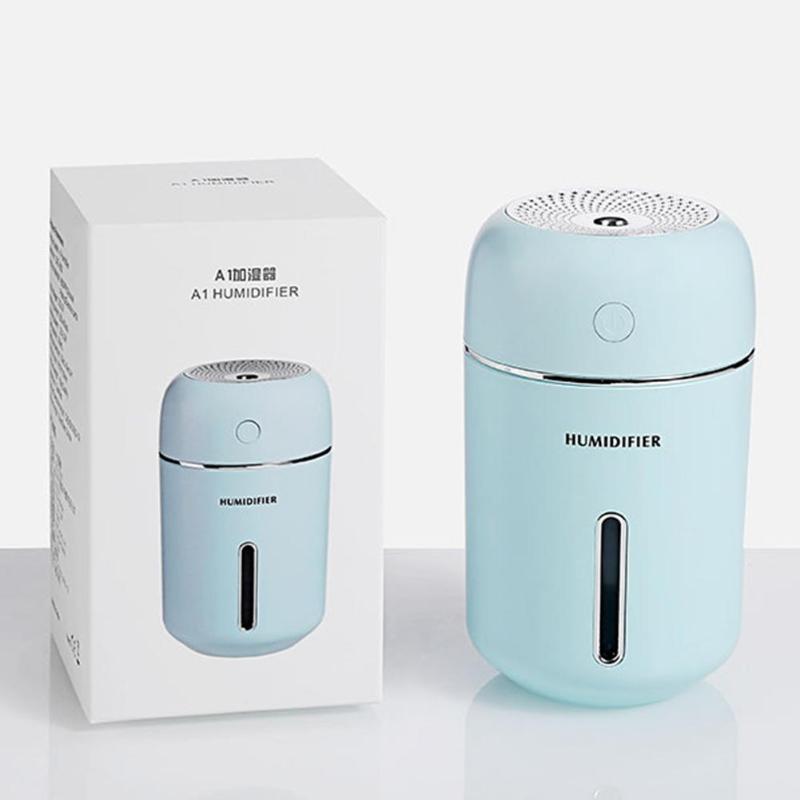 280ml Ultrasonic USB Air Humidifier Aroma Essential Oil Diffuser with LED Office Home Small Air Conditioning Appliances