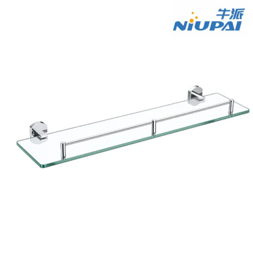 Elegant Single Glass Shelf Design