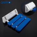 GAPPO toilet folding shower chair aluminium alloy wall mounted elderly hower Seat disabled Waiting Chair Bathroom Stool Cadeira