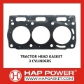 Tractor Head Gasket 3 Cylinders 3681E045